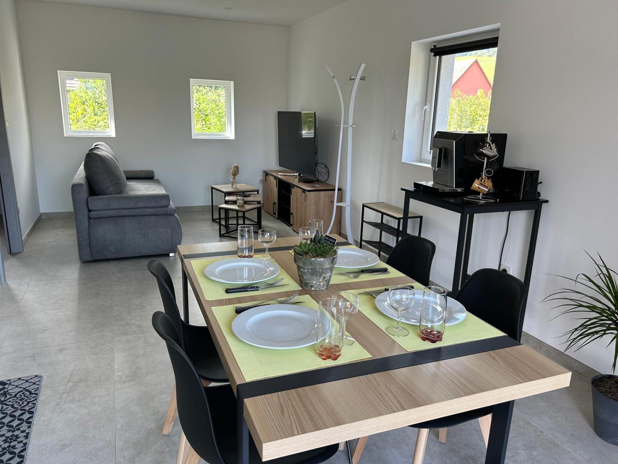 Gite Neuf En Duplex Tout Confort Ribeauvillé Exteriör bild